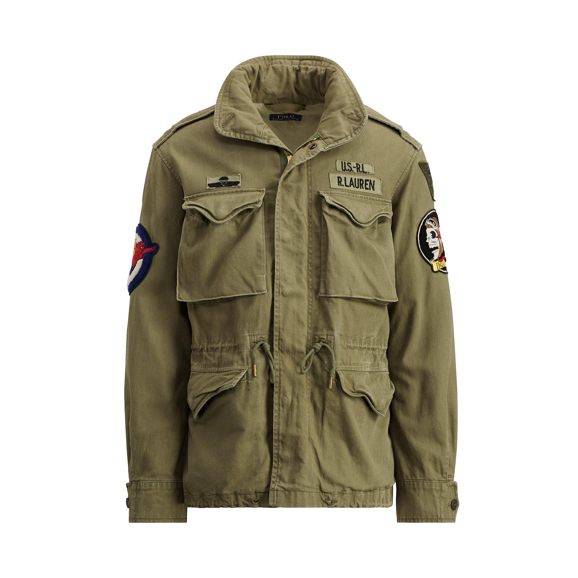 Polo Ralph Lauren The Iconic M-65 Field Jacket in Green for Men | Lyst